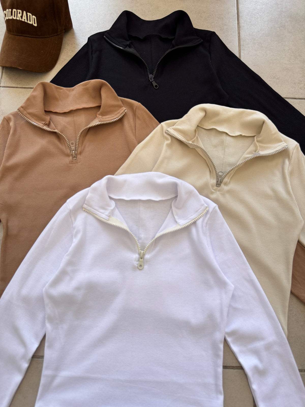 CAMISETA MEDIO CIERRE MORLEY