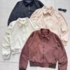 CHAQUETA CAZADORA CON CIERRE