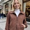 CHAQUETA CAZADORA CON CIERRE